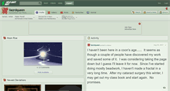Desktop Screenshot of liazrdqueen.deviantart.com
