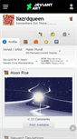 Mobile Screenshot of liazrdqueen.deviantart.com