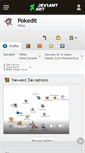 Mobile Screenshot of pokedit.deviantart.com