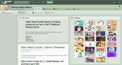 Desktop Screenshot of forever-sailor-moon.deviantart.com