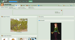 Desktop Screenshot of ladyoffellan.deviantart.com