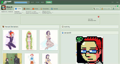 Desktop Screenshot of dice-k.deviantart.com