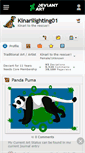 Mobile Screenshot of kinarilighting01.deviantart.com