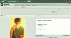 Desktop Screenshot of devoid90.deviantart.com