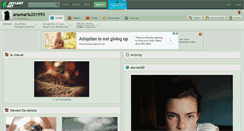 Desktop Screenshot of anamaria201993.deviantart.com