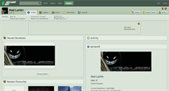 Desktop Screenshot of mad-larkin.deviantart.com