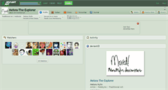 Desktop Screenshot of melora-the-explorer.deviantart.com