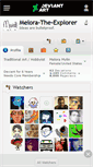Mobile Screenshot of melora-the-explorer.deviantart.com