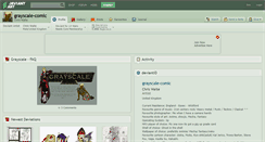 Desktop Screenshot of grayscale-comic.deviantart.com