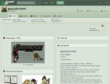Tablet Screenshot of grayscale-comic.deviantart.com