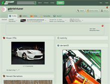 Tablet Screenshot of gabrielvtuner.deviantart.com