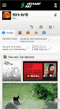Mobile Screenshot of birk-krib.deviantart.com