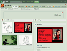 Tablet Screenshot of birk-krib.deviantart.com