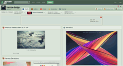 Desktop Screenshot of hamza-design.deviantart.com