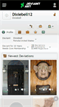 Mobile Screenshot of dixiebell12.deviantart.com