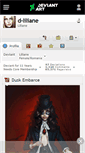 Mobile Screenshot of d-liliane.deviantart.com