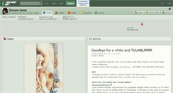 Desktop Screenshot of dooom-sama.deviantart.com