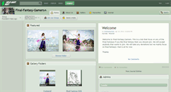 Desktop Screenshot of final-fantasy-gamers.deviantart.com