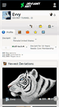 Mobile Screenshot of evvy.deviantart.com