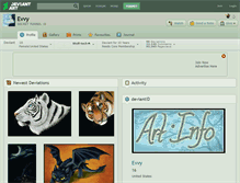 Tablet Screenshot of evvy.deviantart.com