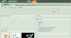 Desktop Screenshot of heybryan.deviantart.com