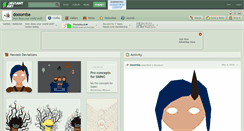 Desktop Screenshot of dooomba.deviantart.com