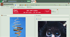 Desktop Screenshot of adriansalamandre.deviantart.com