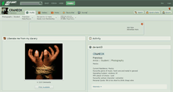 Desktop Screenshot of craneox.deviantart.com