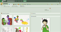 Desktop Screenshot of dannichu.deviantart.com