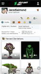 Mobile Screenshot of jaredsalmond.deviantart.com