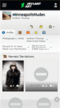 Mobile Screenshot of minneapolisnudes.deviantart.com