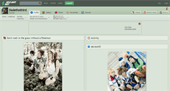 Desktop Screenshot of dadethethird.deviantart.com