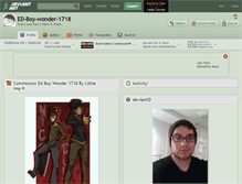 Tablet Screenshot of ed-boy-wonder-1718.deviantart.com