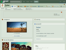 Tablet Screenshot of floobar.deviantart.com