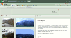 Desktop Screenshot of liz94.deviantart.com