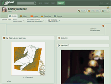 Tablet Screenshot of beetlejuiceeeee.deviantart.com