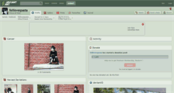 Desktop Screenshot of felilovespasta.deviantart.com