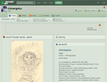 Tablet Screenshot of chimangetsu.deviantart.com