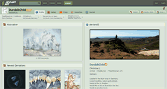 Desktop Screenshot of dundalkchild.deviantart.com