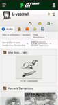 Mobile Screenshot of l-yggdrall.deviantart.com