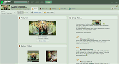 Desktop Screenshot of magic-swords.deviantart.com