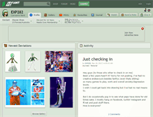 Tablet Screenshot of exp282.deviantart.com