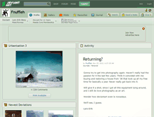 Tablet Screenshot of fnuffleh.deviantart.com