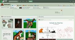 Desktop Screenshot of darkmask7.deviantart.com