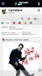 Mobile Screenshot of carriefan4.deviantart.com