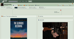 Desktop Screenshot of epicuniverse.deviantart.com