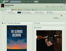 Tablet Screenshot of epicuniverse.deviantart.com