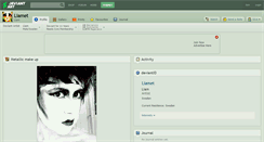 Desktop Screenshot of liamet.deviantart.com
