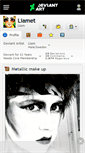 Mobile Screenshot of liamet.deviantart.com