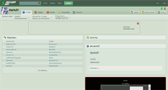 Desktop Screenshot of markdv.deviantart.com